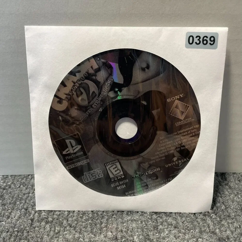 Crash Bandicoot 2: Cortex Strikes Back (Sony PlayStation 1, 2000)